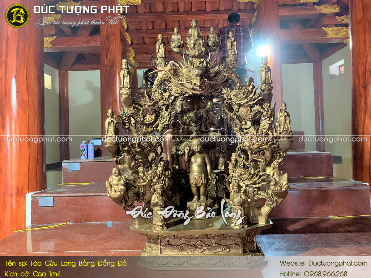 Báo giá đúc tượng Phật Cửu Long - Giá ưu đãi tại xưởng