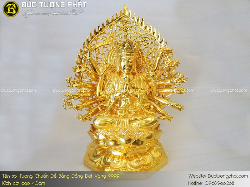 5 mẫu tượng Phật Mẫu Chuẩn Đề thờ tại gia